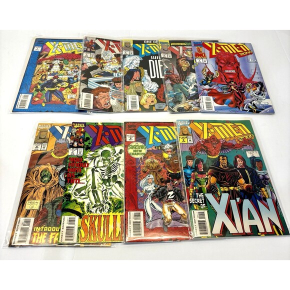 Marvel Other - X-Men 2099 #1 to 9 Marvel Comics Book Lot 1994 Modern Age NM